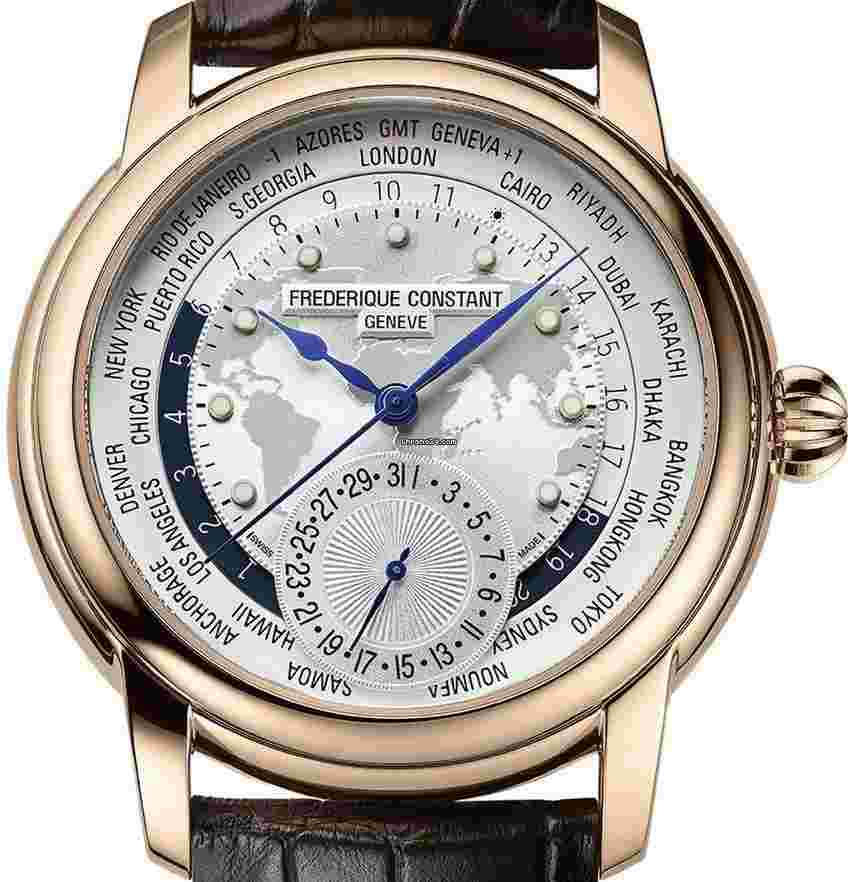 Frederique Constant Manufacture Worldtimer
Classics Worldtimer Manufacture FC-718WM4H4