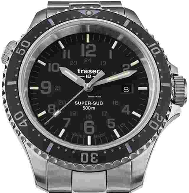 Traser
                           
                                 P67 SuperSub Black 109378