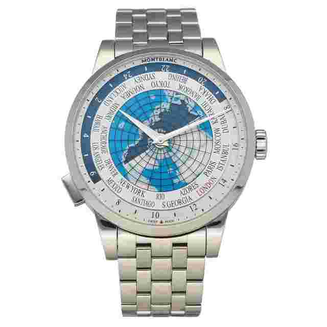 Montblanc Heritage Spirit
                           
                                 7339 Heritage Spirit Orbis Terrarum World Time 41 mm Steel Men's Watch