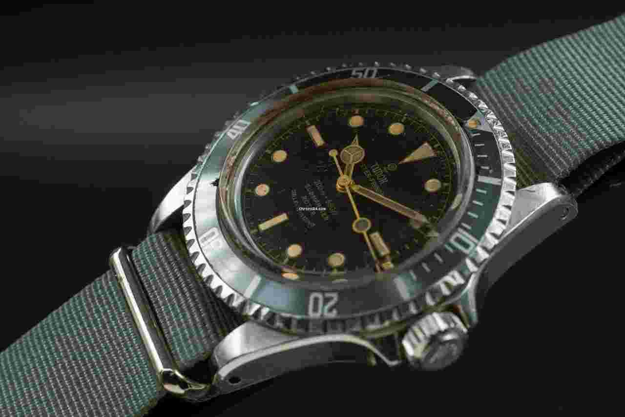 Tudor Submariner
                           
                                 Ref. 7928 PCG chapter ring gilt dial overhauled