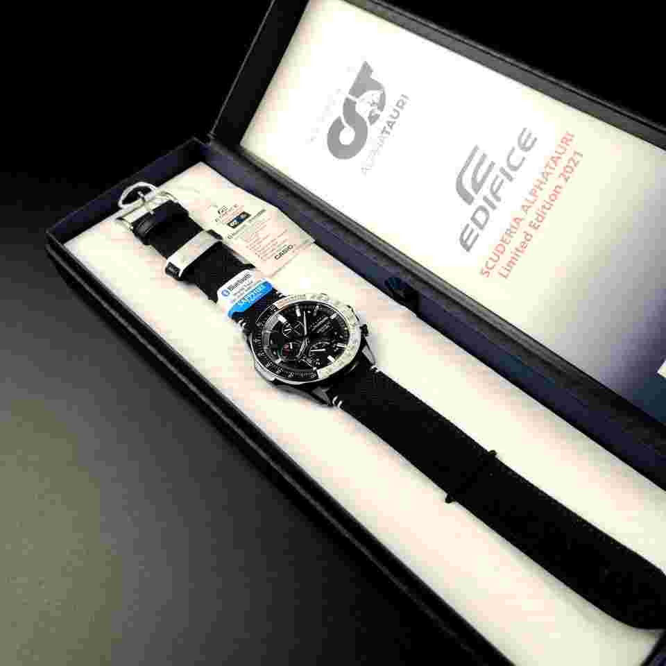 Casio Edifice EQB-1000AT-1A Quartz Steel New