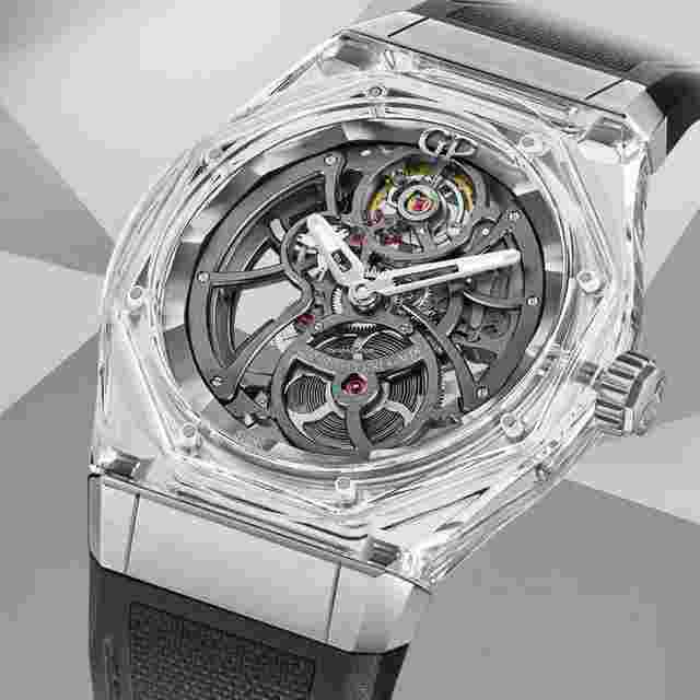 Girard Perregaux Laureato
                           
                                 Absolute Light Sapphire 44mm Limited Edition 81071-43-231-FB6A