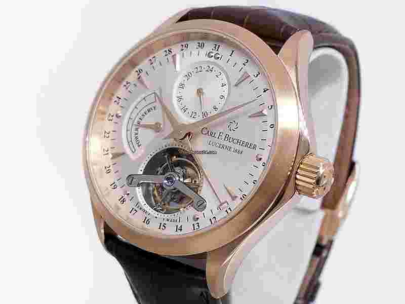 Carl F. Bucherer Manero
                           
                                 TOURBILLON LIMITED EDITION 188PC 00.10918.03.13.01 18K ROSE GOLD
