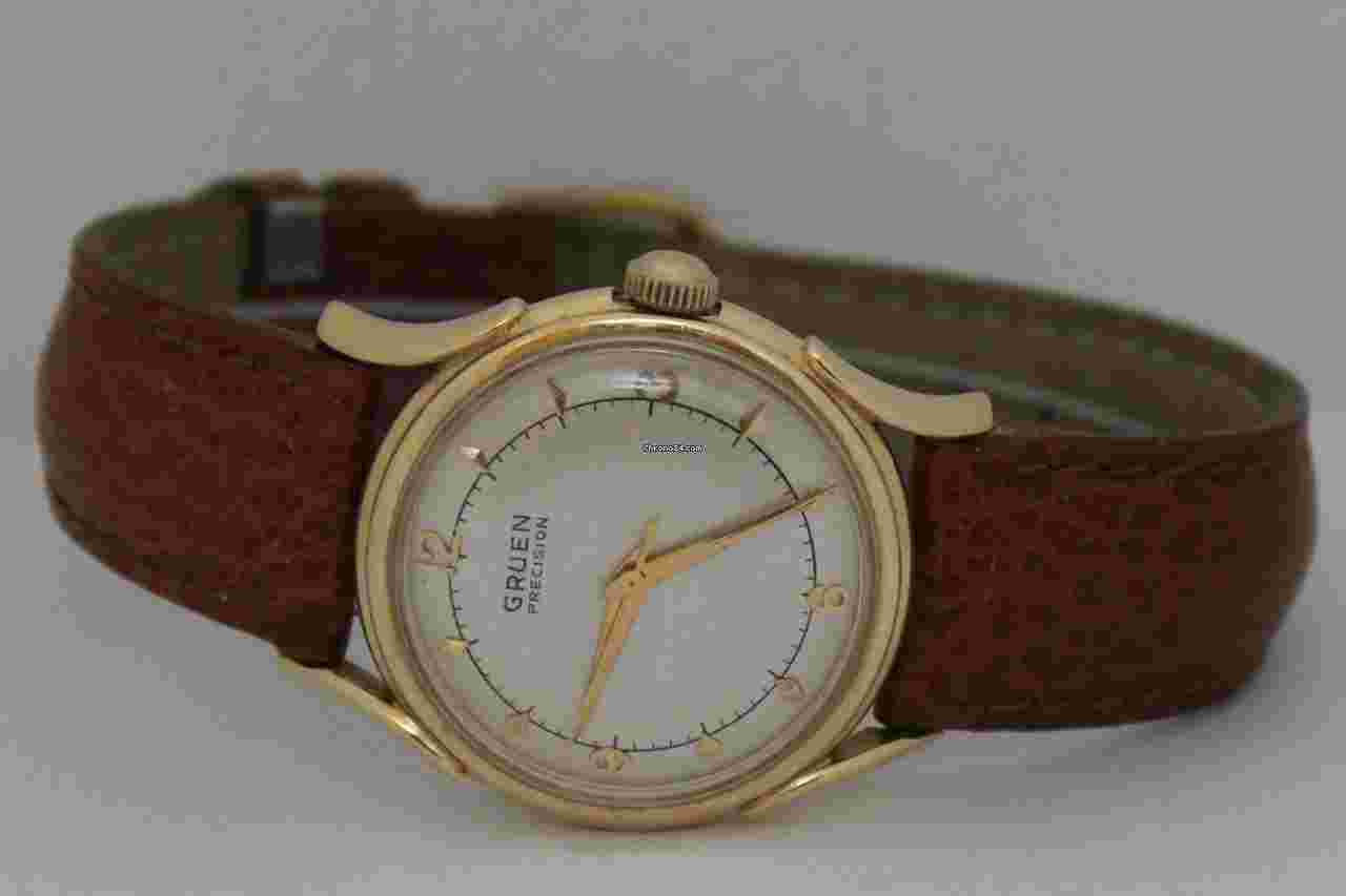 Gruen Precision
                           
                                 Men's Vintage Gruen Precision 14k Gold Automatic Watch