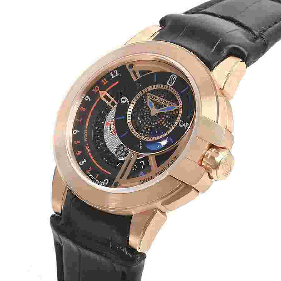 Harry Winston Ocean
Dual Time Automatic Watch OCEATZ44RR011