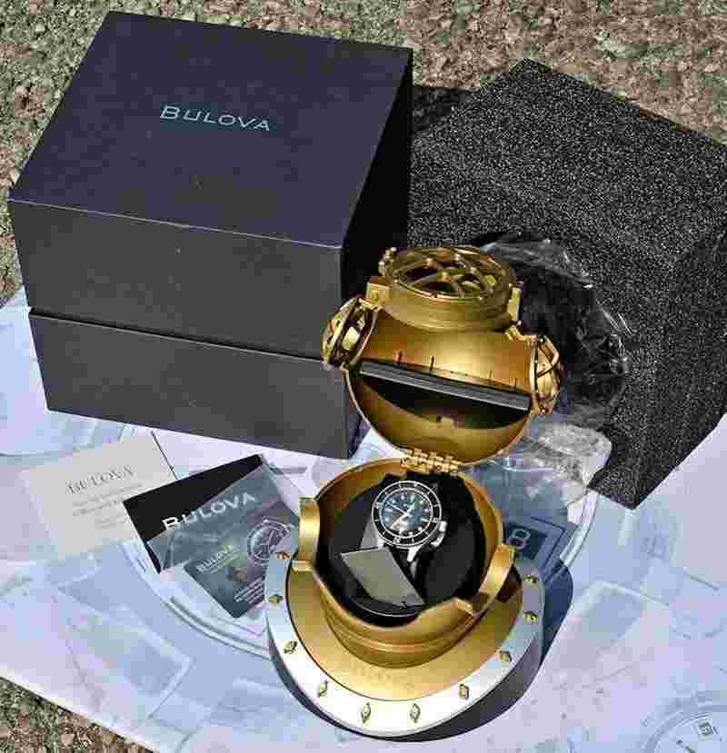 Bulova Mil Ships Limited Edition Numbered Watch Reference 98a265 New