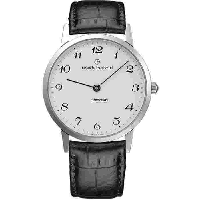 Claude Bernard
20206 3 BB Men's Classic Watch black leather strap