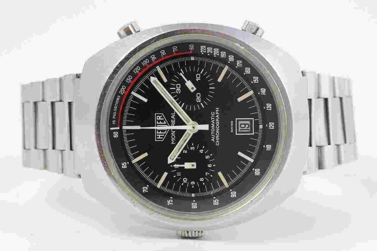 Heuer
Montreal Automatic Chronograph 110.503N 1970er 42mm Edelstahl