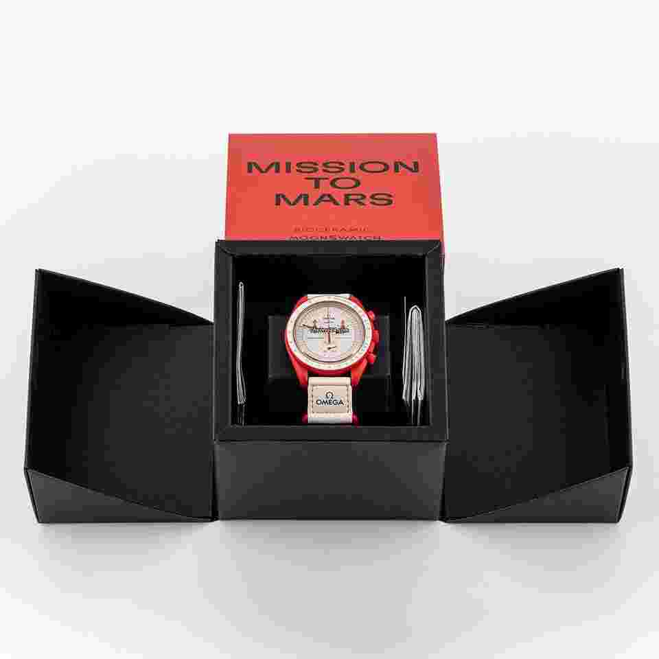 Swatch Moonswatch
                           
                                 "Mission To Mars" Swatch x Omega