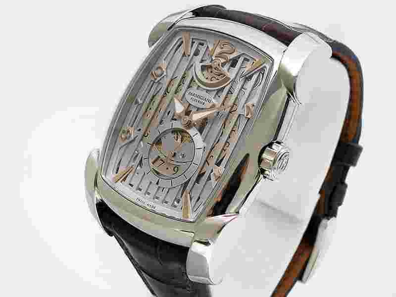 Parmigiani Fleurier Kalpa
XL Hebdomadaire 8 Days PFC101 1200100 HA1441 18K WHITE GOLD