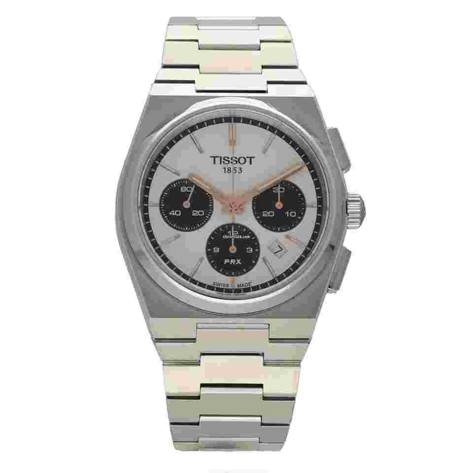 Tissot PRX
Chronograph T137.427.11.011.00 42 mm Steel Automatic Men's Watch