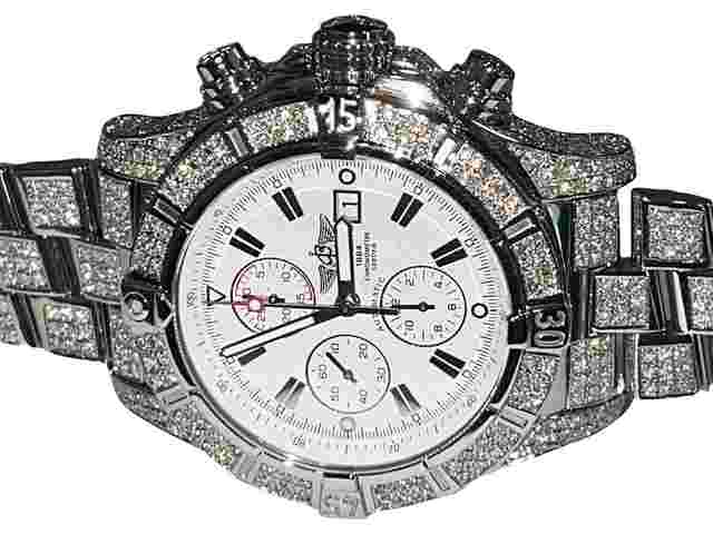 Breitling Super Avenger
                           
                                 Steel Automatic Chrono Chronograph Diamonds