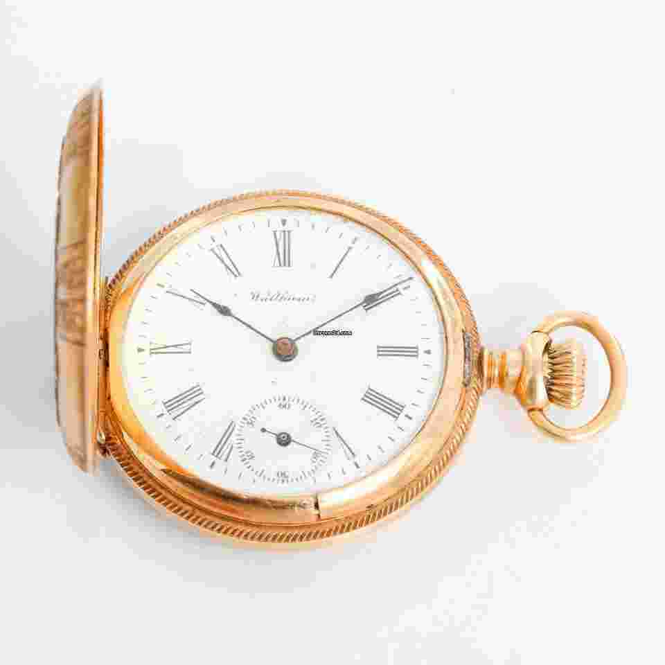 Waltham
                           
                                 14K Tri Gold Ladies Pendant Pocket Watch