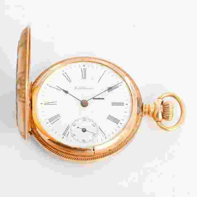 Waltham
                           
                                 14K Tri Gold Ladies Pendant Pocket Watch
