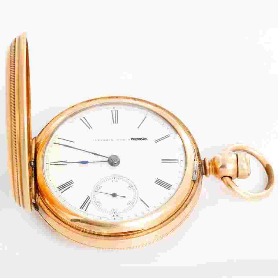 Illinois
                           
                                 Co. Currier Gold Filled Pocket Watch