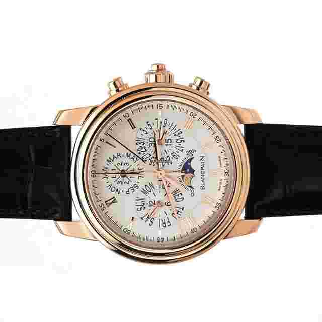 Blancpain
                           
                                 VILLERET QUANTIEME PERPETUEL CHRONOGRAPHE FLYBACK A RATTRAPANTE