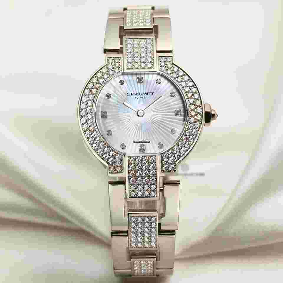 Chaumet
                           
                                 18K White Gold MOP Diamond Dial