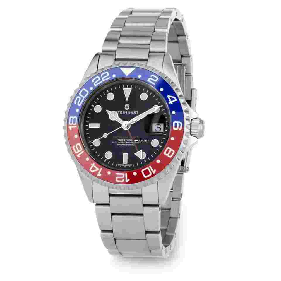 Steinhart Ocean 1
ONE Blue Red Swiss 42mm Men's Diver Watch 103-1099 Pepsi