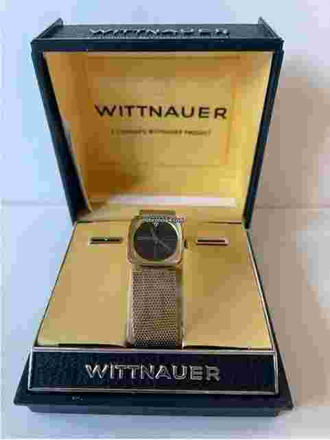 Wittnauer
Longines Gold Capped Original Bracelet Box Black Dial Genuine Diamond Vintage Swiss Made