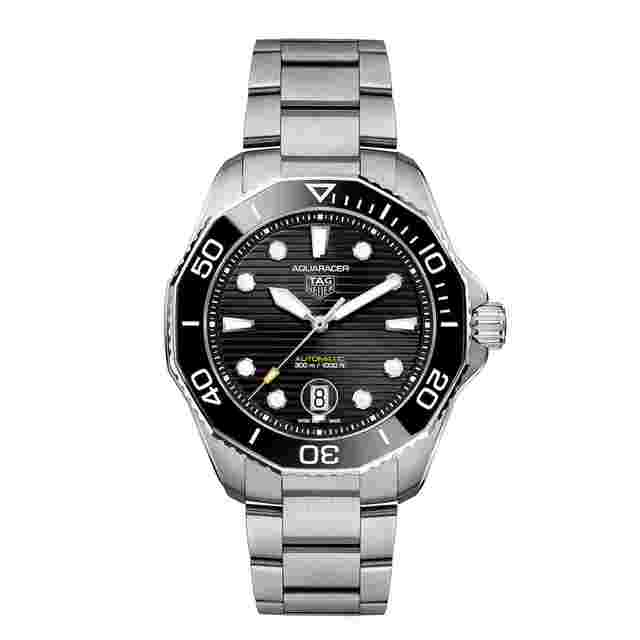 TAG Heuer Aquaracer 300M
                           
                                 Automatic Black Dial Men's Watch WBP201A.BA0632 diver steel ceramic