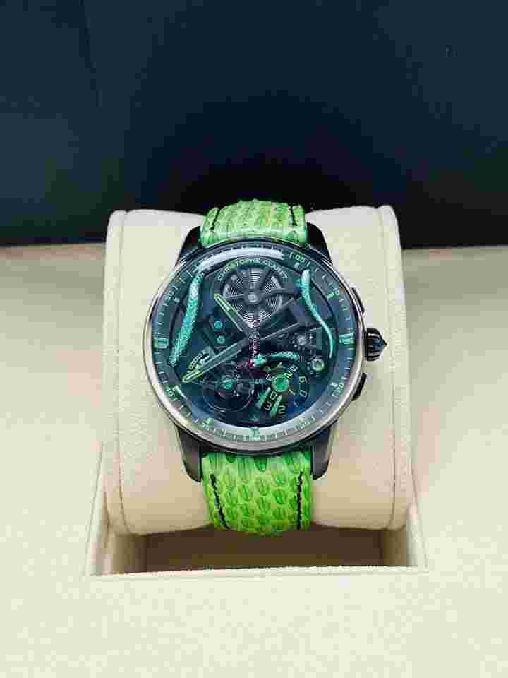 Christophe Claret
Maestro Mamba Green Snake MTR.DMC16.905