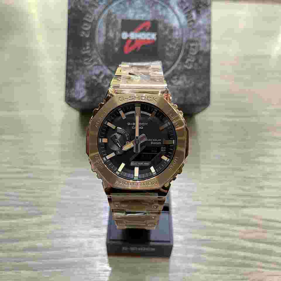 Casio G-Shock
2022 Introduces the Full-Metal “Octagonal Bezel” GM-B2100GD-5A (Steel with R