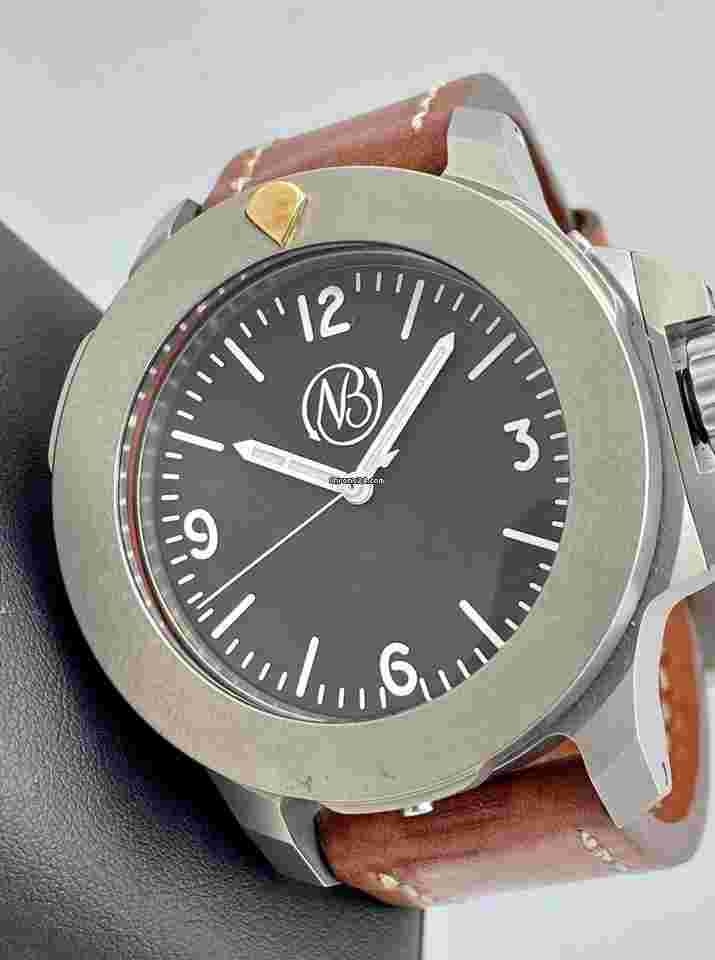 Ennebi
                           
                                 FONDALE 9660-100 Black Dial Swiss Automatic Titanium 47mm 1000m