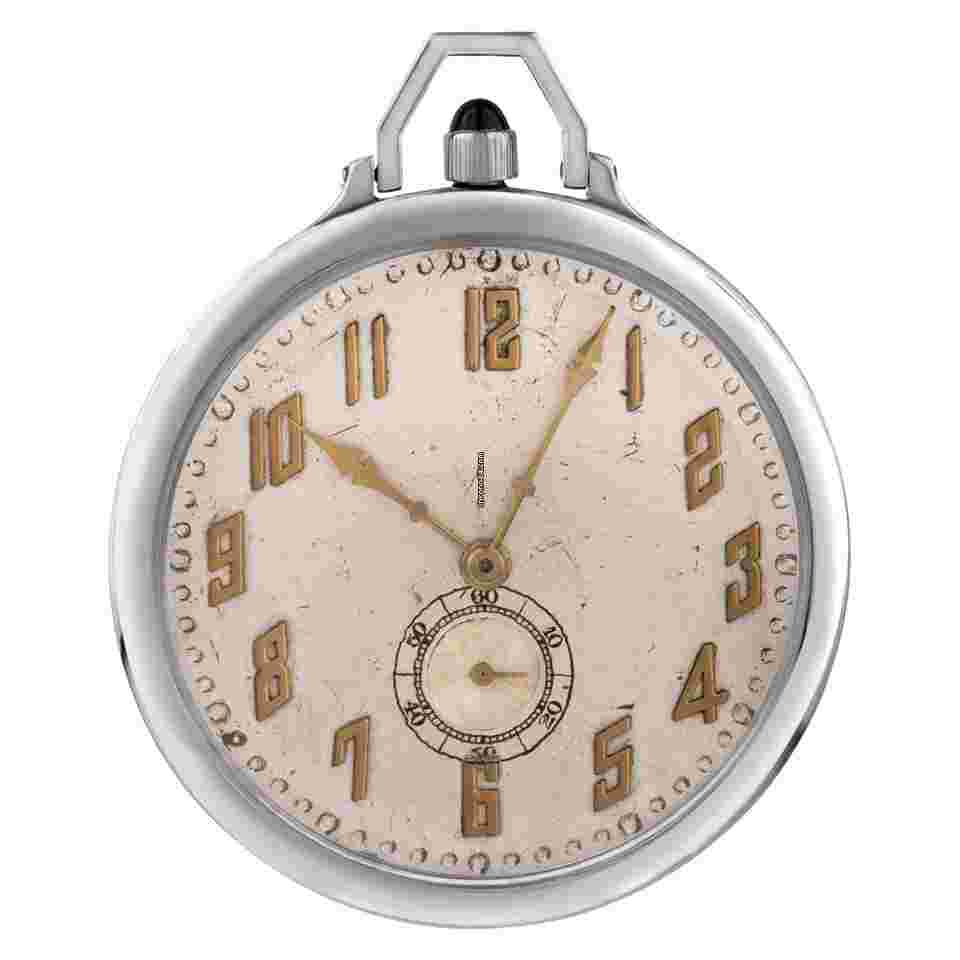 Waltham
                           
                                 pocket watch Platinum 42mm watch