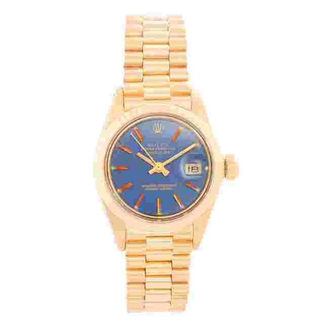 Rolex Oyster Perpetual Lady Date
                           
                                 Ladies President Watch 6917