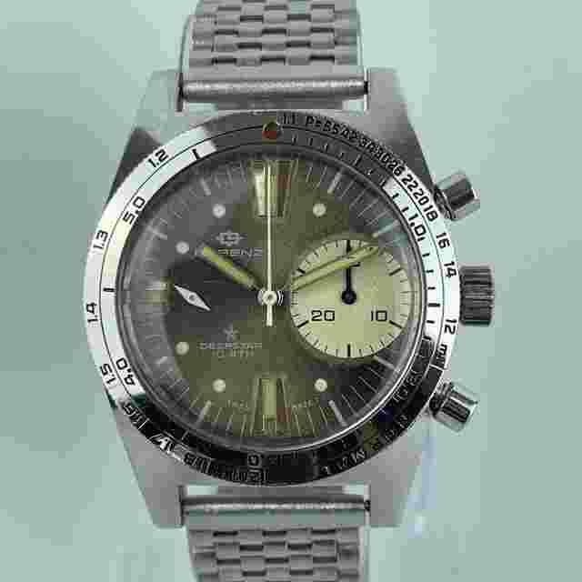 Aquastar
                           
                                 Lorenz Aquastar Deepstar Vintage Chronograph Valjoux 23 original NSA bracelet