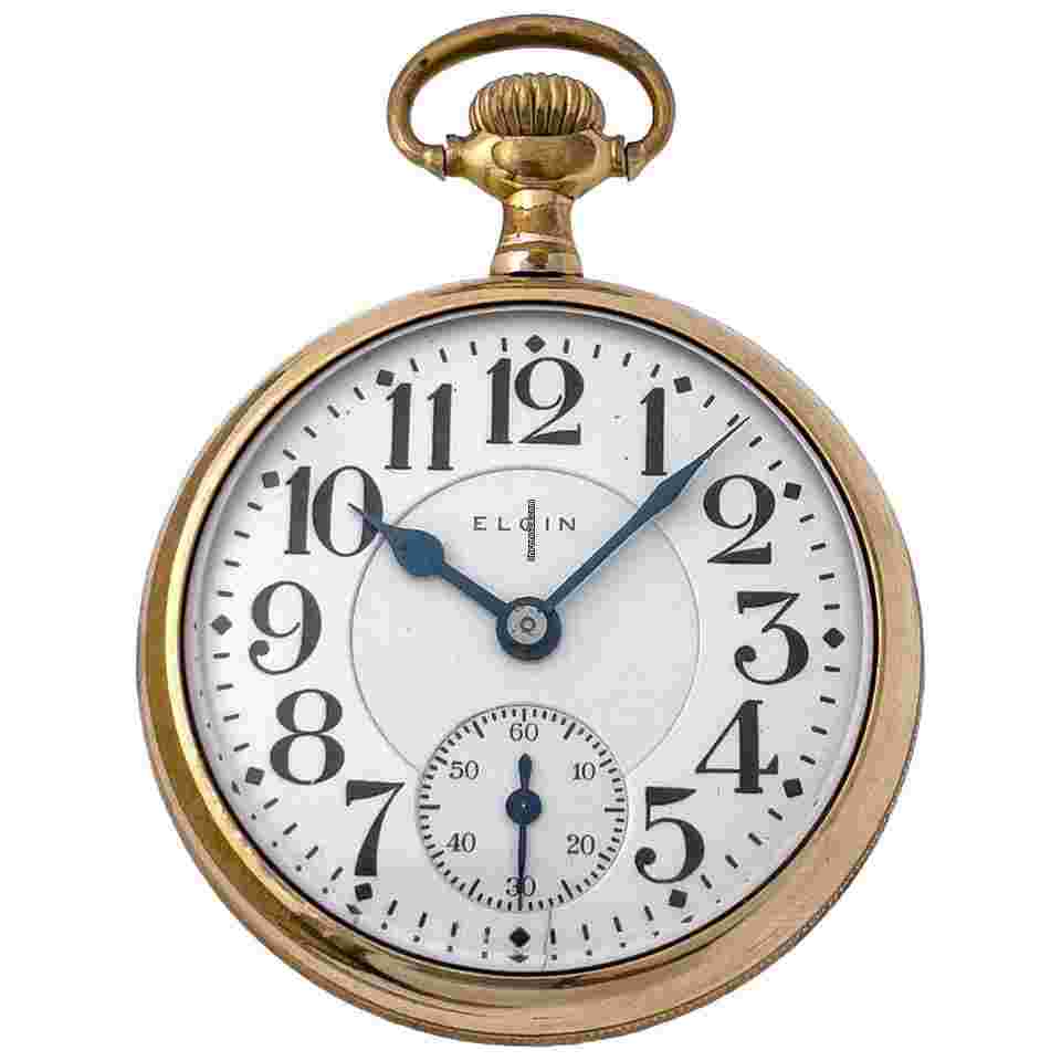 Elgin
Double Roller Father Time Gold Fill 50mm watch FATHER TIME