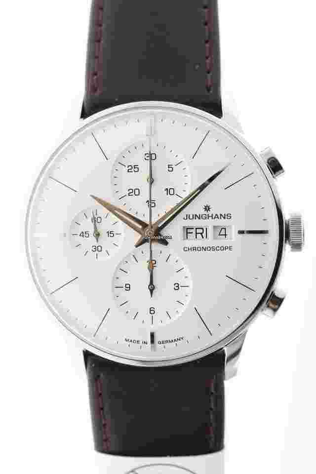 Junghans Meister Chronoscope
027/4120.03 NEW SAPPHIRE