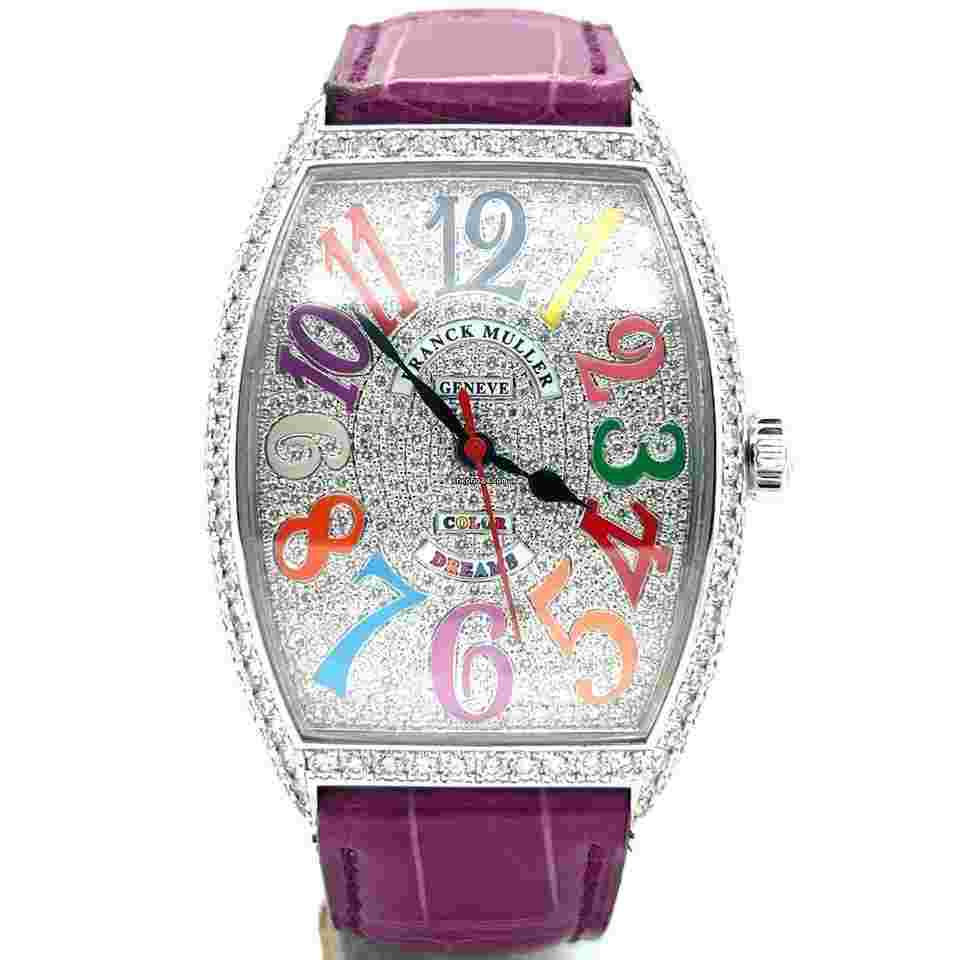 Franck Muller Color Dreams
Automatic Large Factory Diamonds Unisex 6850 SC D CD