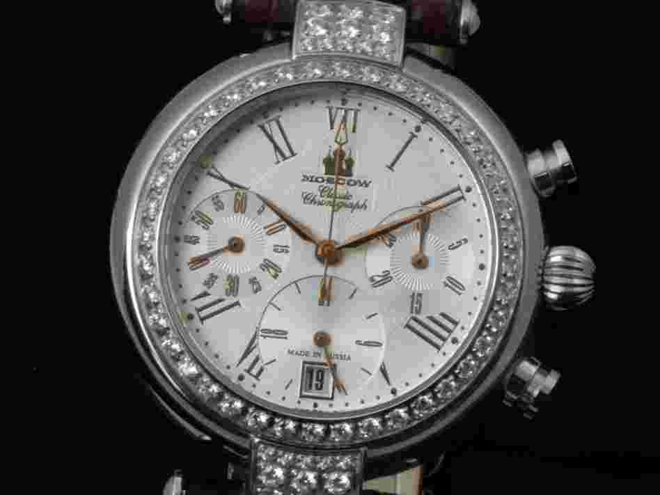 Poljot MOSCOW CLASSIC CHRONOGRAPH 31681/00511017SK Swarovski stones