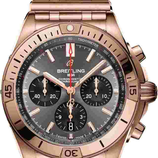 Breitling Chronomat 42
                           
                                 NEW 2023 Chronomat B01 42 18KT Red Gold RB0134101B1R1