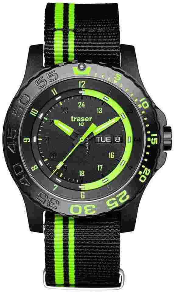 Traser
                           
                                 H3 Herrenuhr Professional Green Spirit 105542