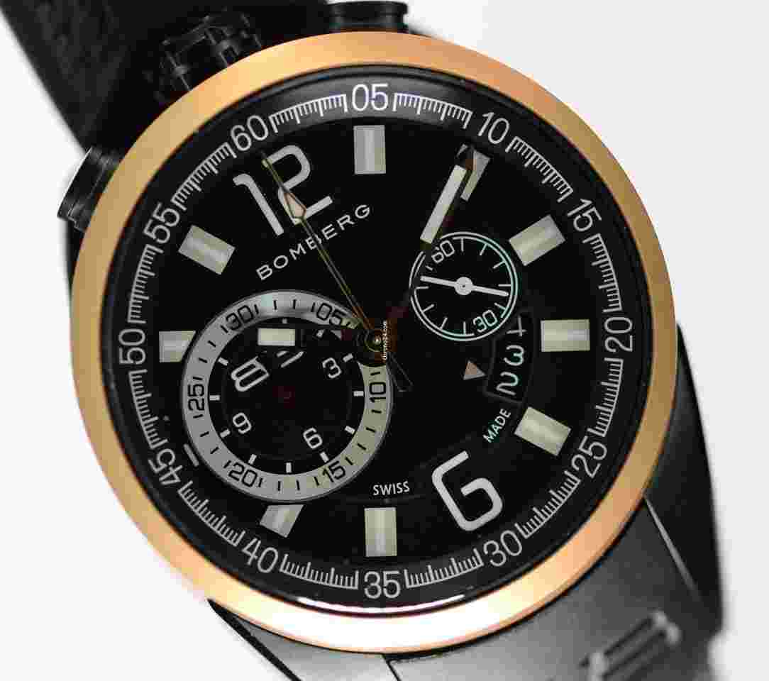 Bomberg 1968
                           
                                 Chronograph NS44CHTT00922 Edelstahl PVD 44mm Herren B+P neu