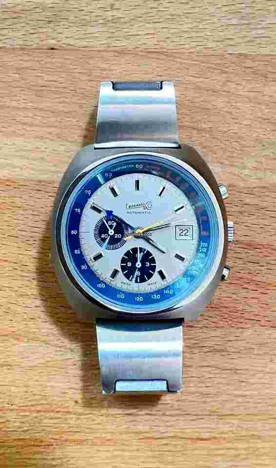 Eberhard & Co. Contograf
                           
                                 Lemania 1341 Chronograph 1970’s