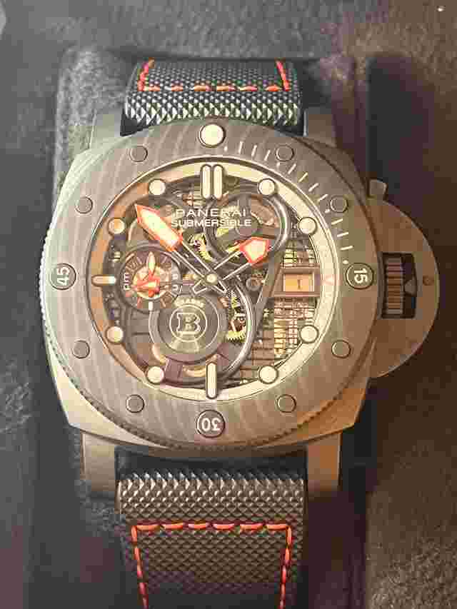 Panerai Submersible
                           
                                 S Brabus Black Ops Edition 47mm Carbotech Limited 100 Pieces New Pam1240