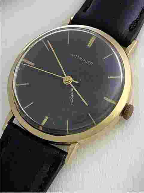 Wittnauer
Longines 10K Gold Filled Black Dial Vintage Swiss Made