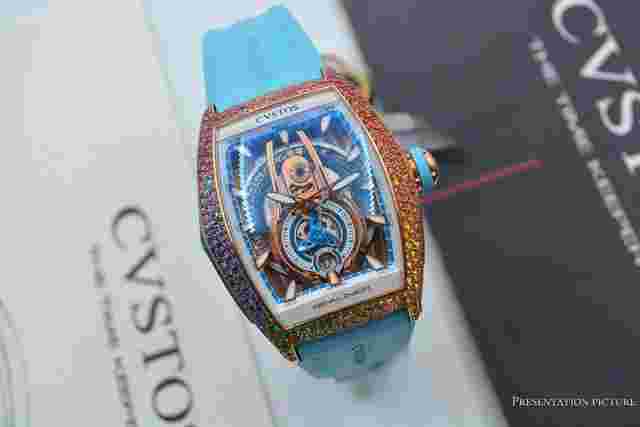 Cvstos
                           
                                 Sealiner PS Bicolor 5N Red Gold 41mm Rainbow Snow Setting NEW Ref: C00103.4125003