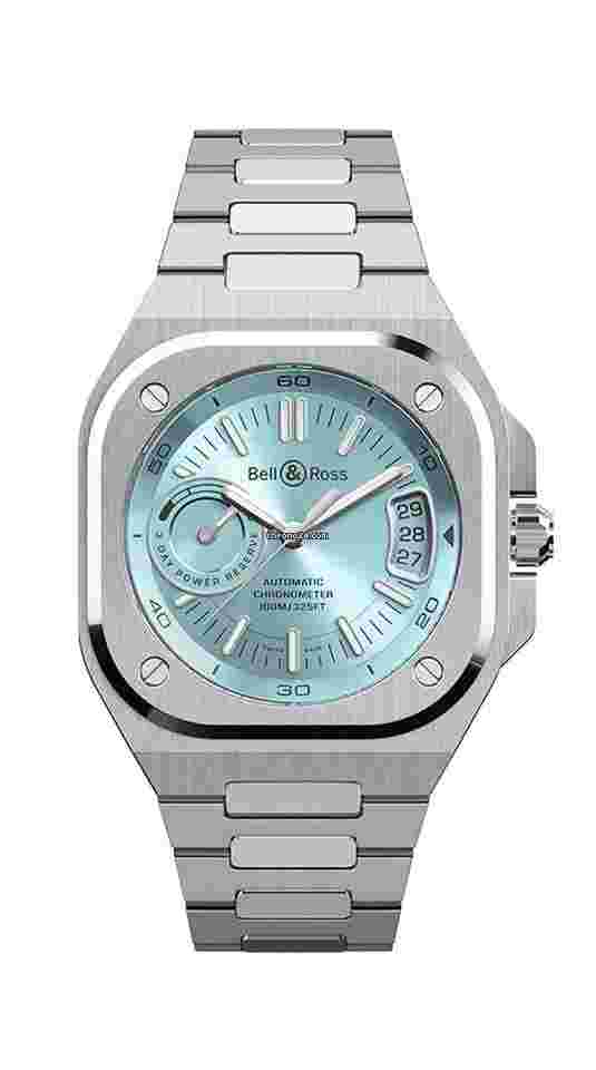 Bell & Ross
                           
                                 BR-X5 Ice Blue 41mm Steel Kenissi Movement BR-X5 ICE BLUE STEEL