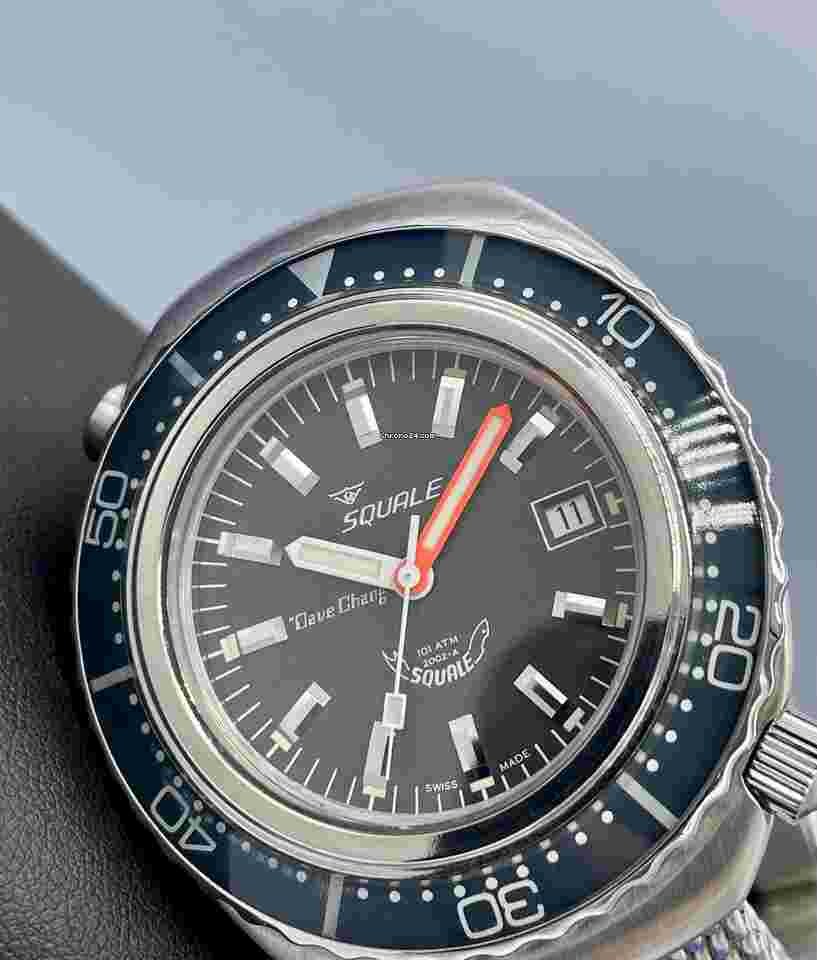 Squale
Rare Squale 101 Atmos Limited Edition Ref 2002LE 1970’s Tribute Only 40 Pieces