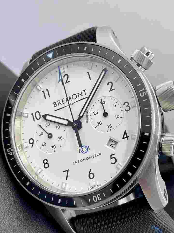 Bremont Boeing
                           
                                 247 White Chronograph Swiss Automatic 43mm 465 Stainless Steel