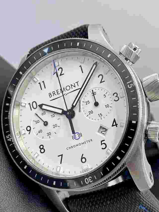 Bremont Boeing
                           
                                 247 White Chronograph Swiss Automatic 43mm 465 Stainless Steel