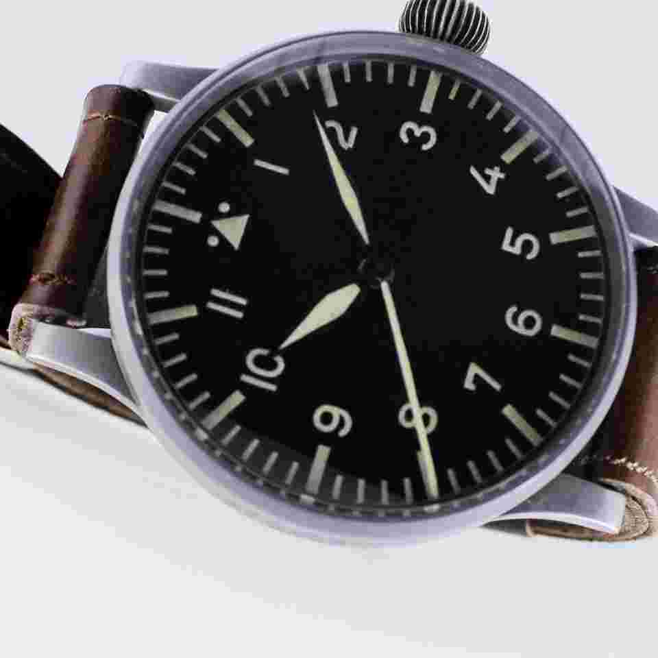 Stowa B-Uhr Deutsche Luftwaffe Pilot WWII Flieger 55mm