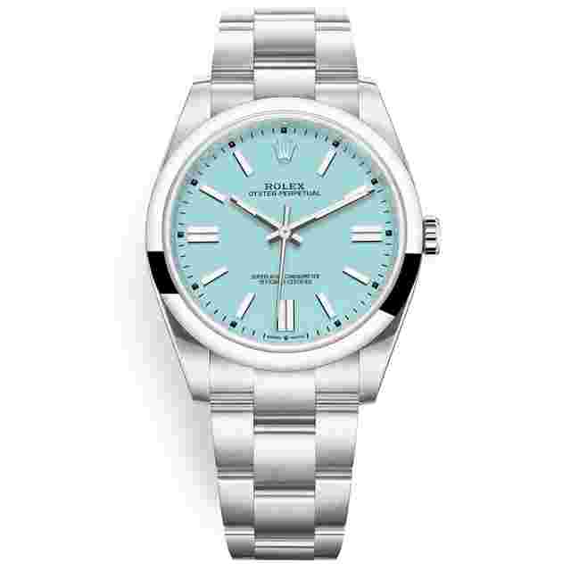 Rolex Oyster Perpetual 41
                           
                                 124300 Tiffany Blue Discontinued - Unworn 2021