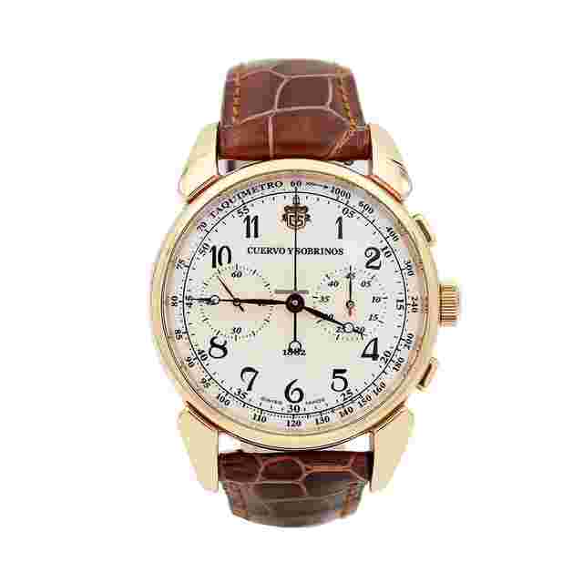 Cuervo y Sobrinos Historiador
                           
                                 Conquistador Chrono Limited Edition N.01/50 Ref. 3148.9B - Full Set - NEW