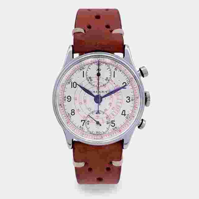 Gallet
                           
                                 MultiChron Regulator | Chronograph | Up & Down | 2nd series | Vintage 1940s