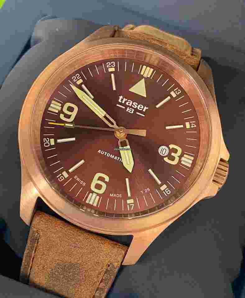 Traser
                           
                                 P67 Officer Pro Automatic Bronze Brown